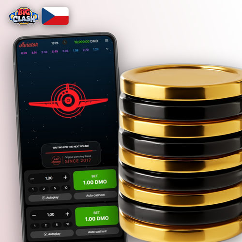 Bigclash Casino Aviator – crash hra s červeným letadlem stoupajícím po grafu násobitele