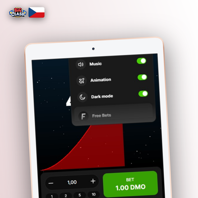Panel historie kol Aviatoru se štítky násobitelů – sleduj statistiky v Bigclash Casino