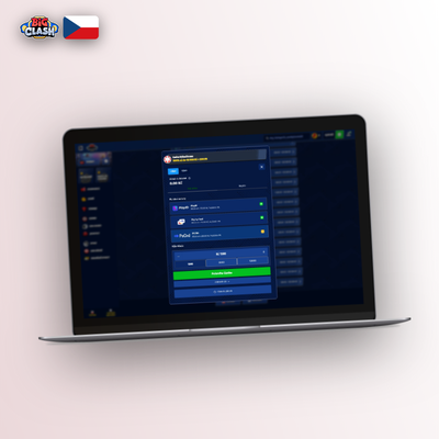 Bankovní převod v CZK jako metoda vkladu v Bigclash Casino