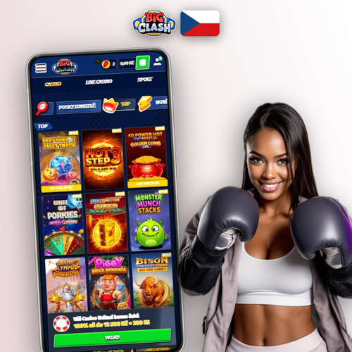 Bigclash app s plným přístupem ke kasinu a sázení přímo v mobilu