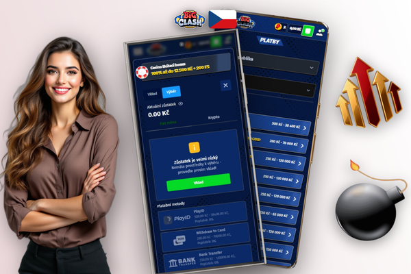 Srovnání doby zpracování výběru v Bigclash Casino pro krypto, e-peněženky a karty