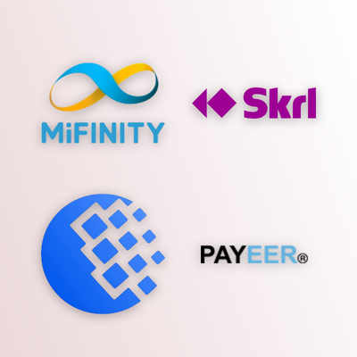 Rychlý výběr přes e-peněženku Skrill, Neteller a Revolut v Bigclash Casino