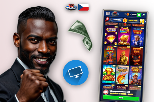 Přihlášení do Bigclash Casino app s nastavením notifikací a Face ID