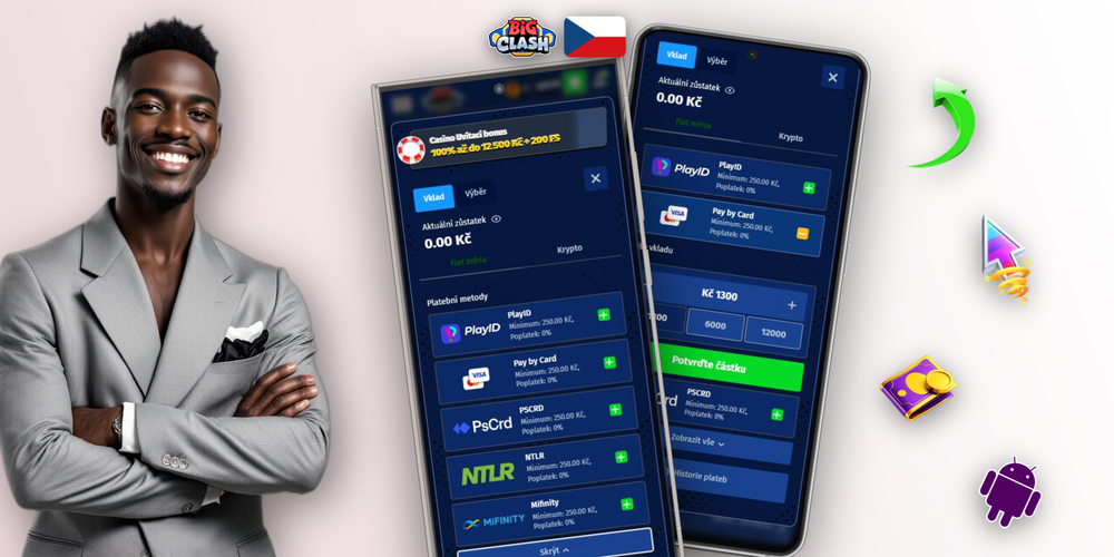 Jak vložit peníze v Bigclash Casino – přehled platebních metod v pokladně
