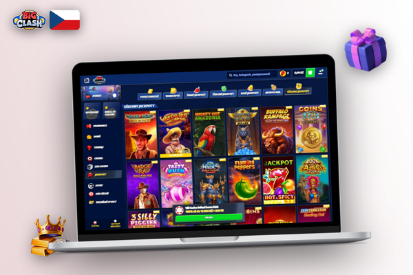 Bigclash Casino pro PC na Windows a macOS v režimu celé obrazovky s live kasinem
